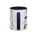 The Tassel Was Worth the Hassle Coffee Mug | Funny Graduation Gift 2026 | Accent Color Ceramic 11oz 15oz
