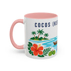 Cocos (Keeling) Islands Coffee Mug | Travel Souvenir Accent Mug | Country Gift Ceramic Cup 11oz 15oz