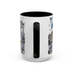Argentina Soccer Coffee Mug | Soccer Fan Gift | Accent Color Ceramic 11oz 15oz Match Day Cup