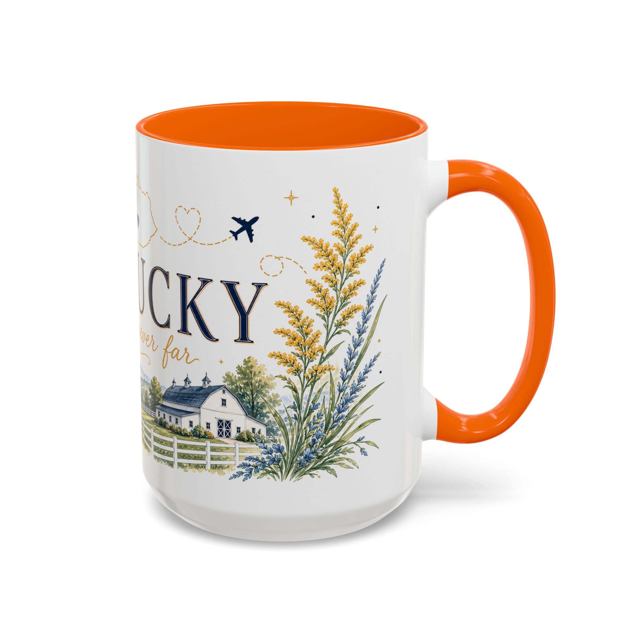 Kentucky Home State Mug | Moving Away Gift | Long Distance Friendship Coffee Cup | 11oz 15oz Accent Mug
