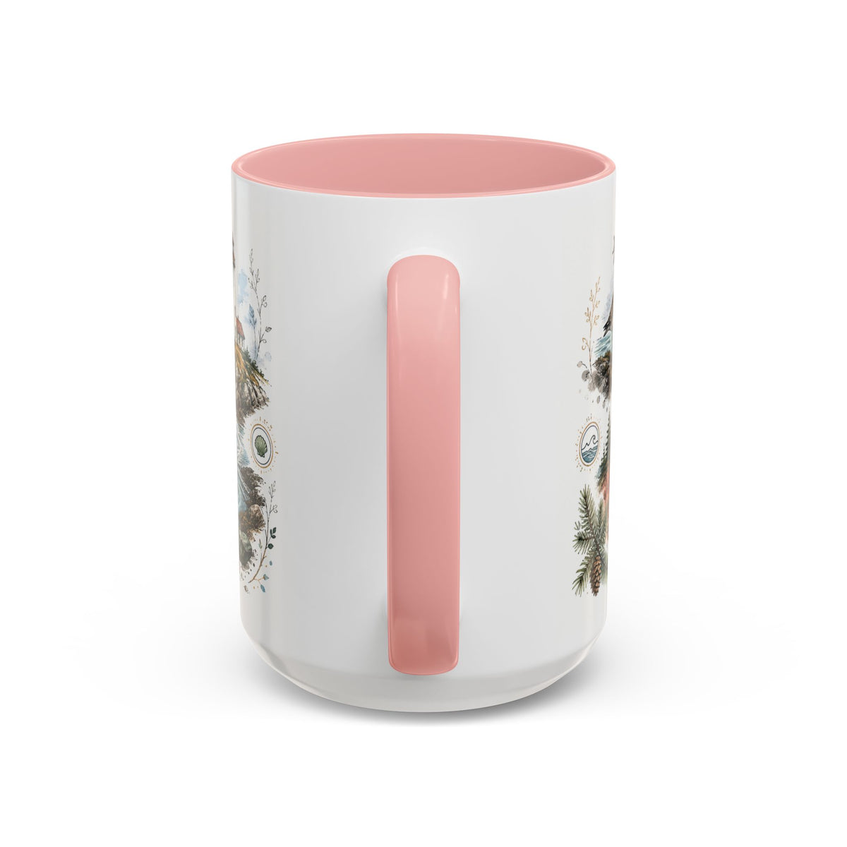 Bay of Fundy Mug, Canada Travel Souvenir, Bucket List Gift, Accent Ceramic Coffee Mug 11oz 15oz