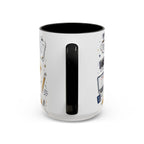The Tassel Was Worth the Hassle Coffee Mug | Funny Graduation Gift 2026 | Accent Color Ceramic 11oz 15oz