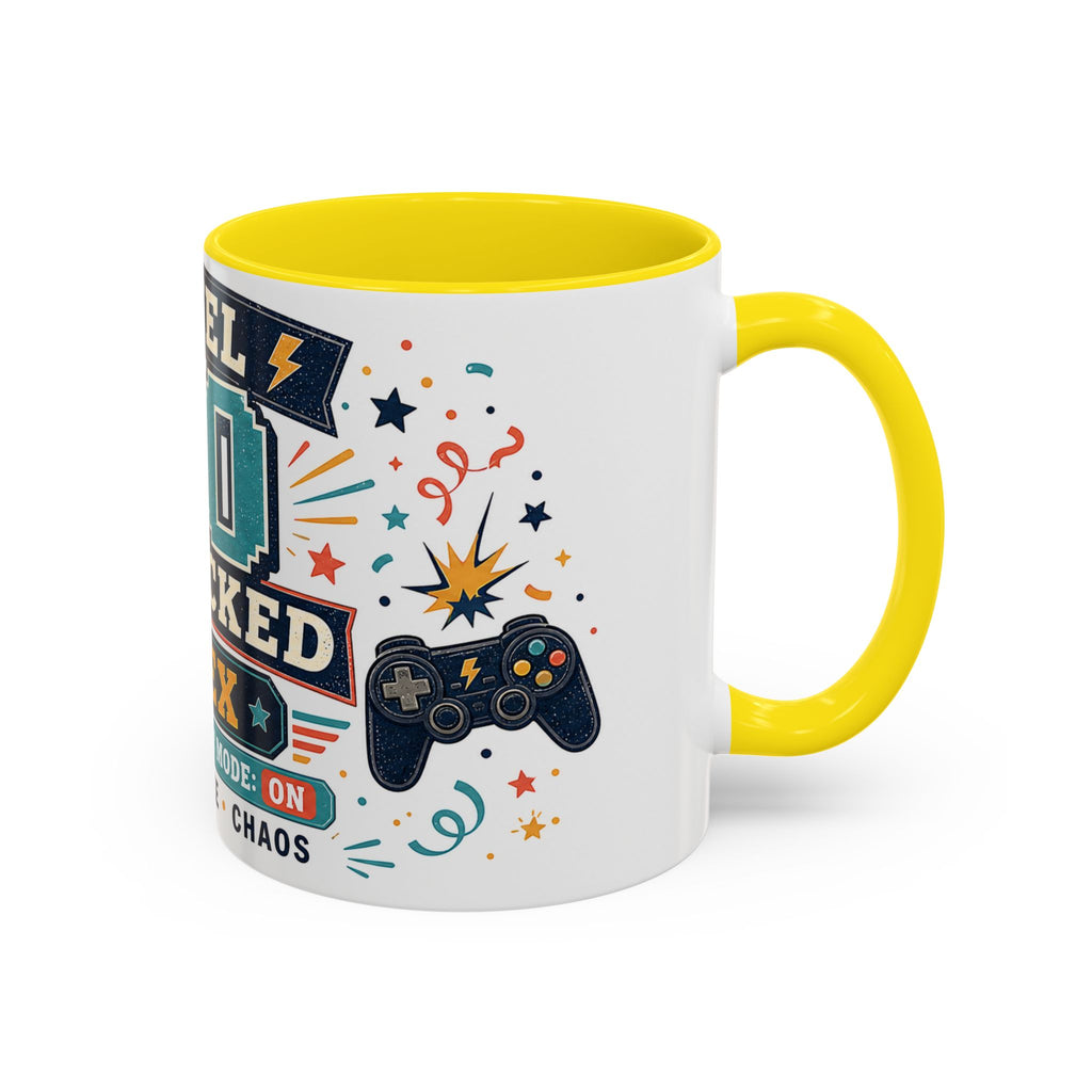 Custom Gamer Birthday Mug | Level Unlocked Name Age Coffee Cup