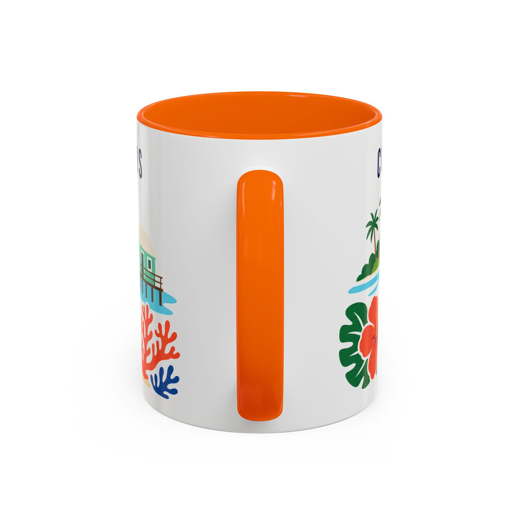 Cocos (Keeling) Islands Coffee Mug | Travel Souvenir Accent Mug | Country Gift Ceramic Cup 11oz 15oz