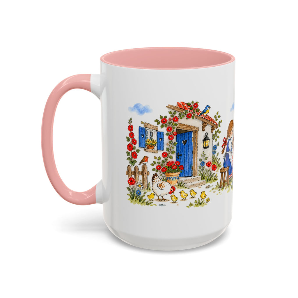 Spindle Shuttle and Needle Mug | Storybook Fairy Tale Accent Coffee Mug | EveryLegend