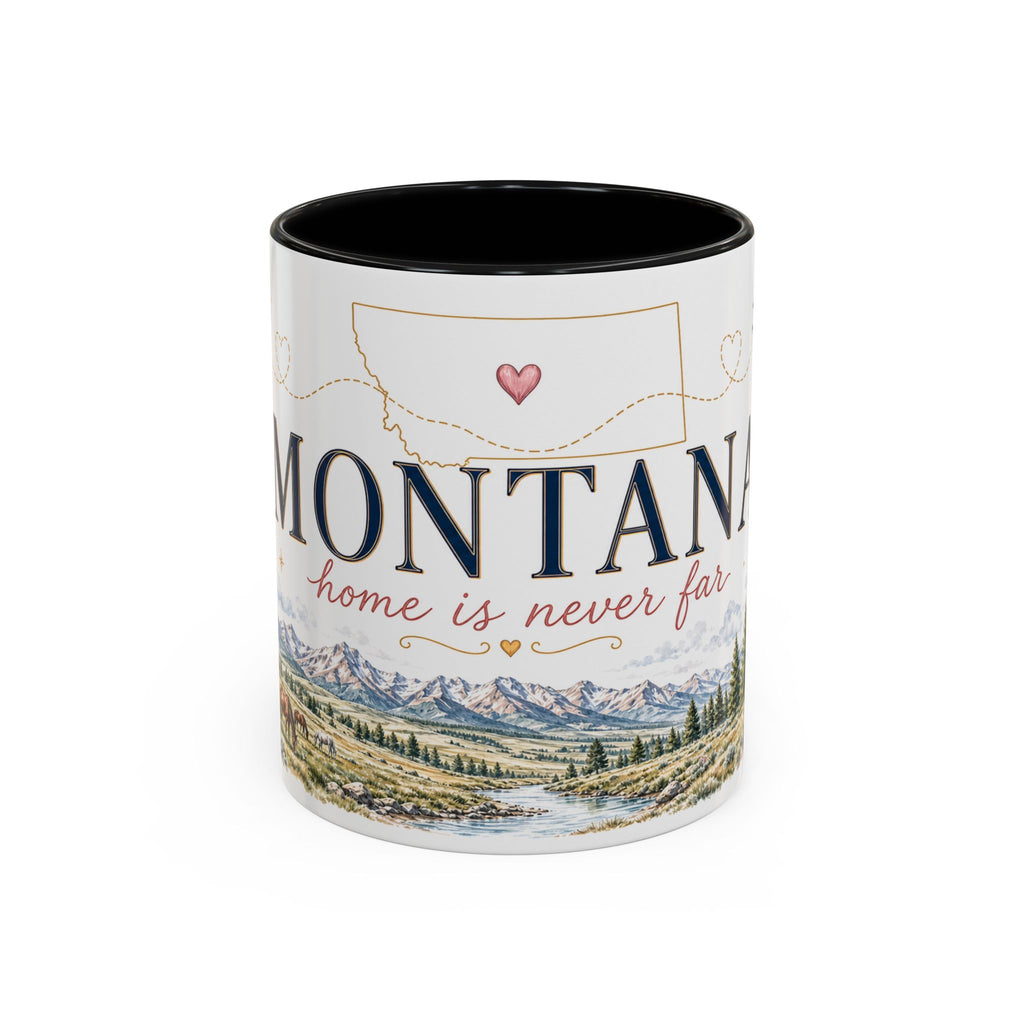 Montana Home State Mug | Moving Away, Long Distance Friendship Gift (11oz 15oz)