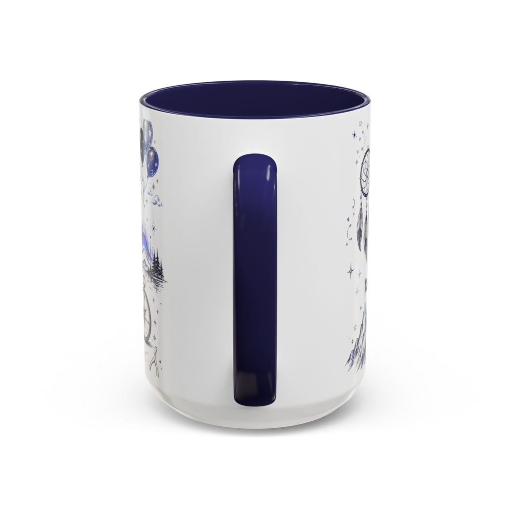 Dream Big Coffee Mug | Class of 2026 Graduation Gift | Accent Color Ceramic 11oz 15oz