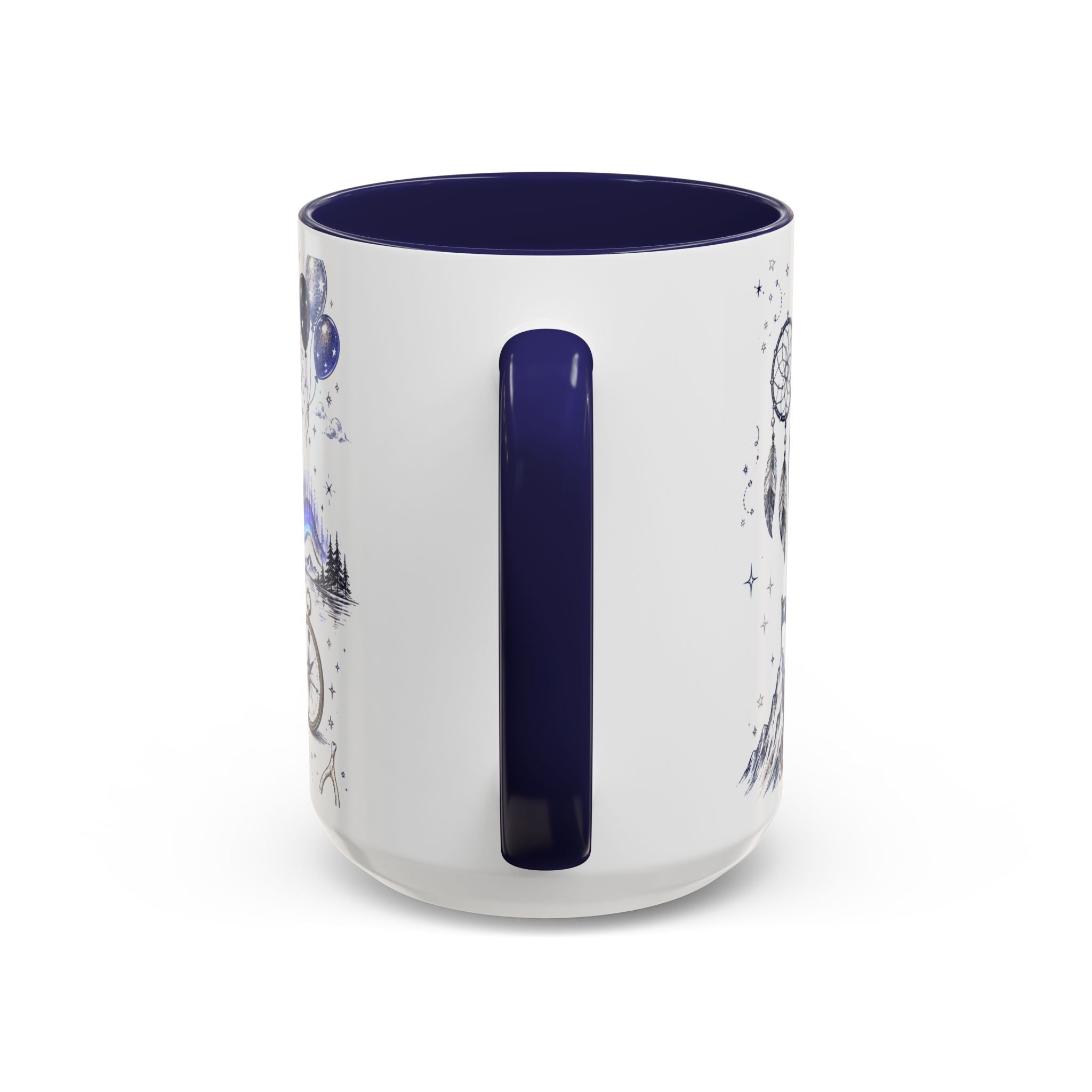 Dream Big Coffee Mug | Class of 2026 Graduation Gift | Accent Color Ceramic 11oz 15oz
