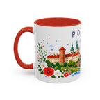 Poland Coffee Mug | Travel Souvenir Accent Mug | Place Gift Ceramic Cup 11oz 15oz
