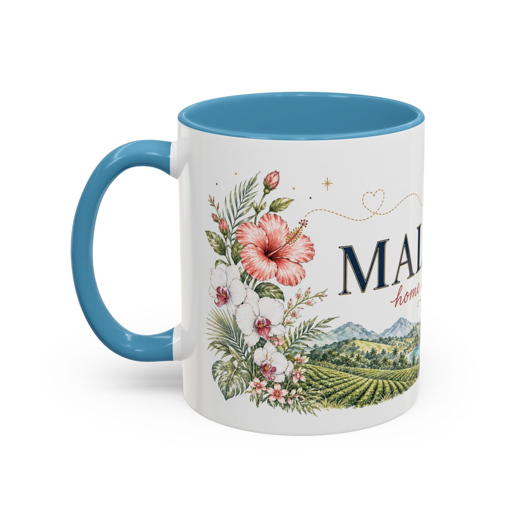 Malaysia Home Country Mug | Moving Away Gift | Long Distance Friendship | 11 oz 15 oz Accent Mug