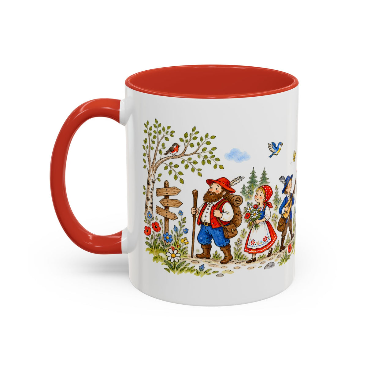 The Six Servants Mug | Storybook Fairy Tale Accent Coffee Mug | EveryLegend