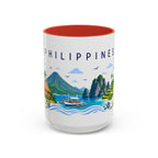 Philippines Coffee Mug | Travel Souvenir Accent Mug | Place Gift Ceramic Cup 11oz 15oz