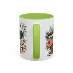 Chengdu Coffee Mug | China Travel Souvenir | Vintage Illustrated City Gift | 11 oz 15 oz Accent Mug