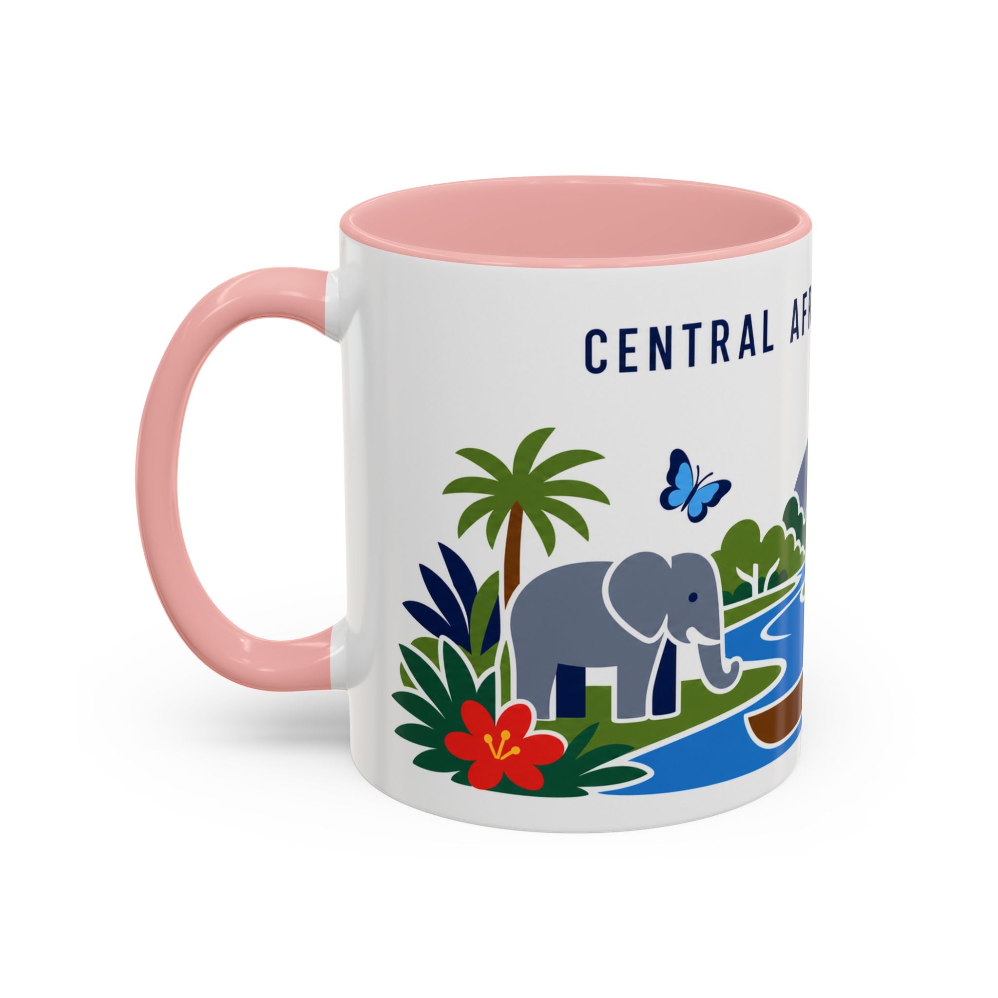 Central African Republic Coffee Mug | Travel Souvenir Accent Mug | Country Gift Ceramic Cup 11oz 15oz