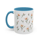 Utah Sego Lily Mug, State Flower Floral Coffee Cup, 11oz Botanical Gift