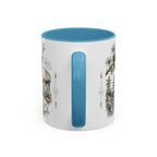 Khuvsgul Lake Mug, Mongolia Travel Souvenir, Bucket List Gift, Accent Ceramic Coffee Mug 11oz 15oz
