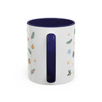 Angkor Christmas Mug | Watercolor Travel Souvenir | Holiday Gift | Accent Ceramic Coffee Cup 11oz 15oz