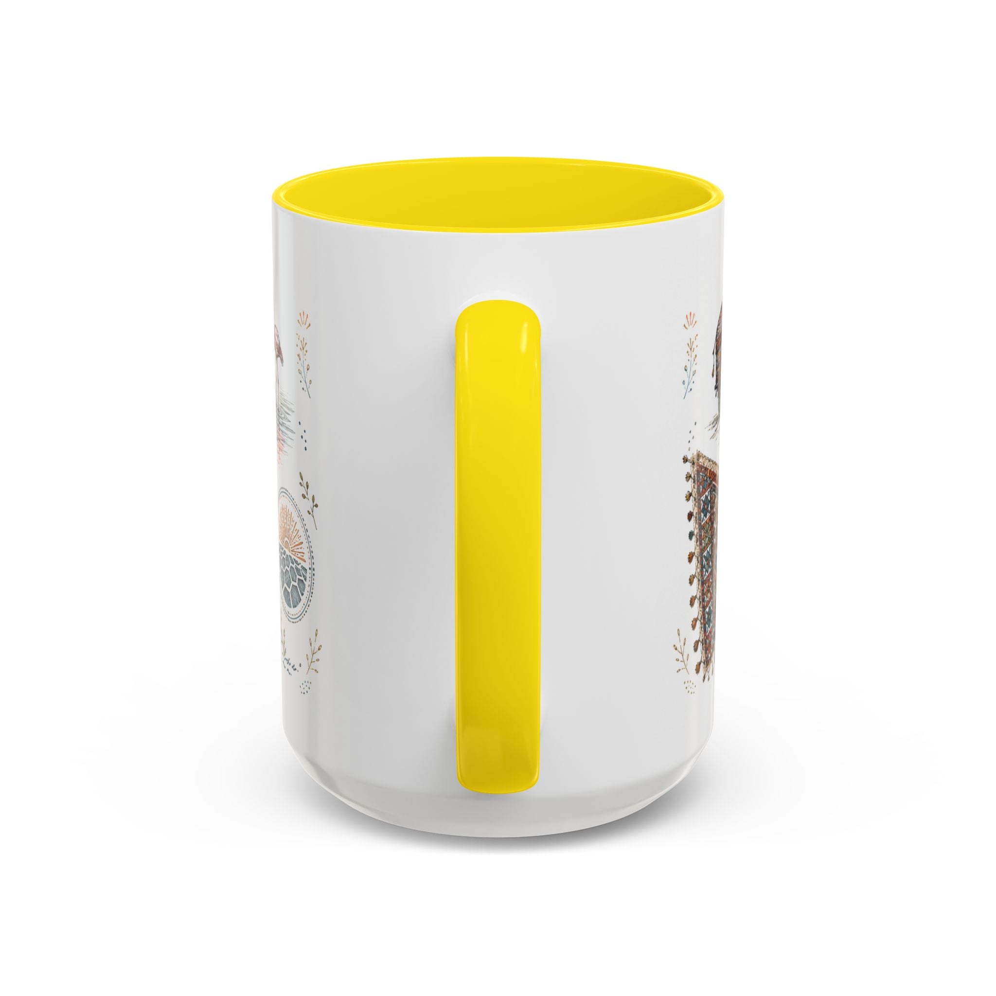 Rann of Kutch Mug, India Travel Souvenir, Bucket List Gift, Accent Ceramic Coffee Mug 11oz 15oz