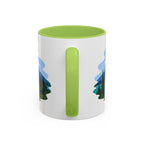 Lake Clark National Park Coffee Mug | Solid Color Block Park Souvenir | 11oz 15oz Accent Mug