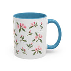 Washington Coast rhododendron Mug, State Flower Floral Coffee Cup, 11oz Botanical Gift