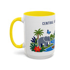 Central African Republic Coffee Mug | Travel Souvenir Accent Mug | Country Gift Ceramic Cup 11oz 15oz