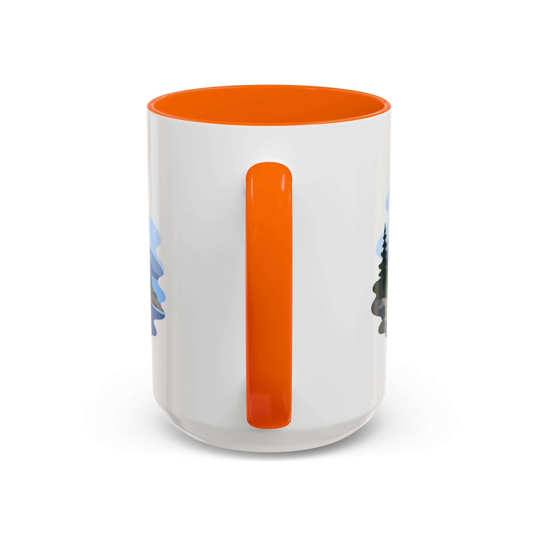 Isle Royale National Park Coffee Mug | Solid Color Block Park Souvenir | 11oz 15oz Accent Mug