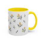Nevada Sagebrush Mug, State Flower Floral Coffee Cup, 11oz Botanical Gift