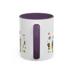 Zermatt Illustrated Travel Mug | Switzerland Souvenir Accent Coffee Mug | 11oz 15oz Ceramic Cup