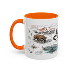 Lake Clark National Park Coffee Mug | Alaska Fly-in Wilderness Adventure Gift | Accent Color Ceramic 11oz 15oz