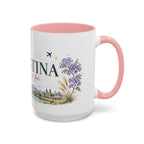 Argentina Home Country Mug | Moving Away Gift | Long Distance Friendship | 11 oz 15 oz Accent Mug