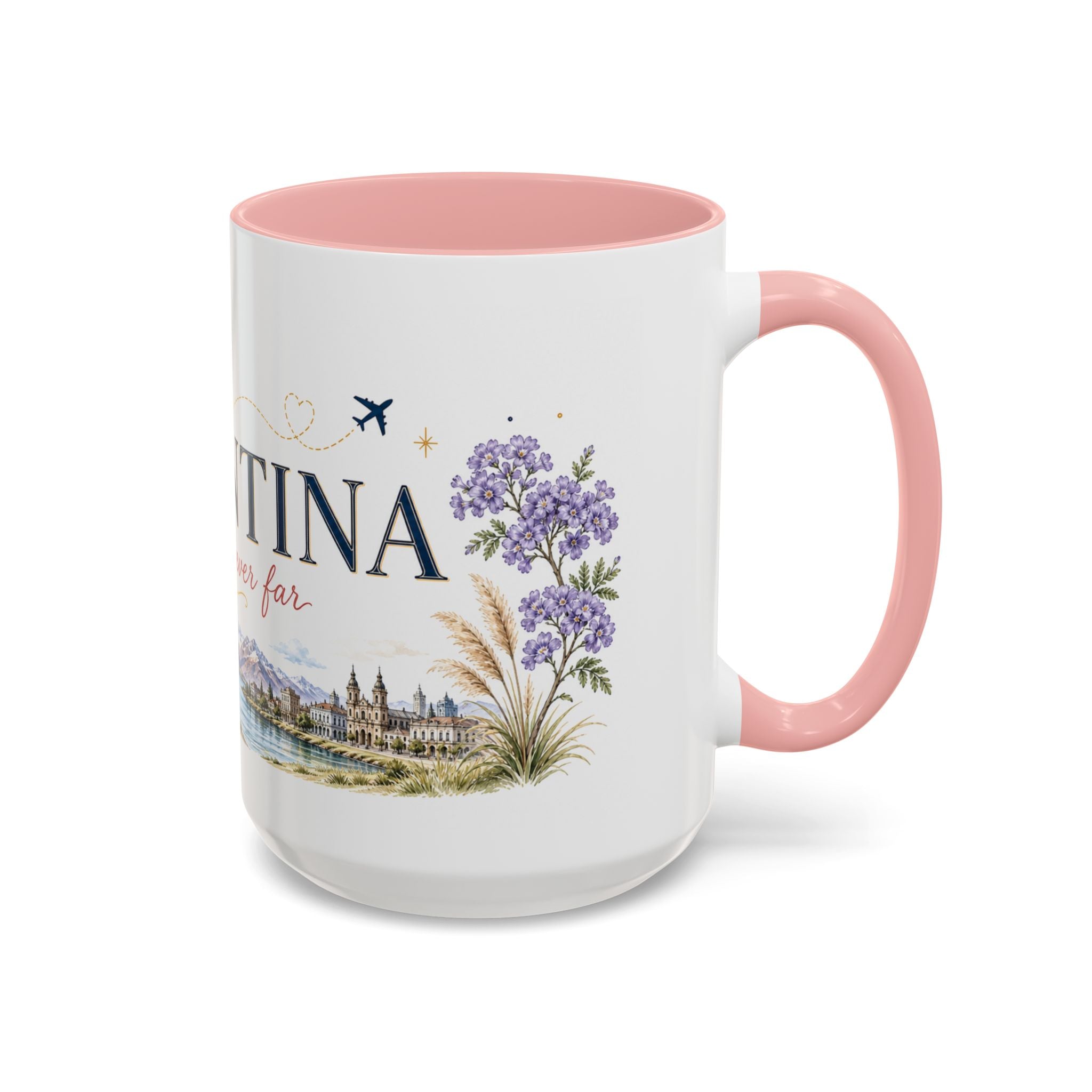 Argentina Home Country Mug | Moving Away Gift | Long Distance Friendship | 11 oz 15 oz Accent Mug