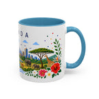 Uganda Coffee Mug | Travel Souvenir Accent Mug | Place Gift Ceramic Cup 11oz 15oz