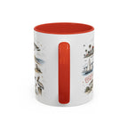 San Diego Coffee Mug | California Souvenir City Gift | Accent Color Ceramic 11oz 15oz