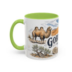 Gobi Desert Mug, Mongolia Travel Souvenir, Bucket List Gift, Accent Ceramic Coffee Mug 11oz 15oz