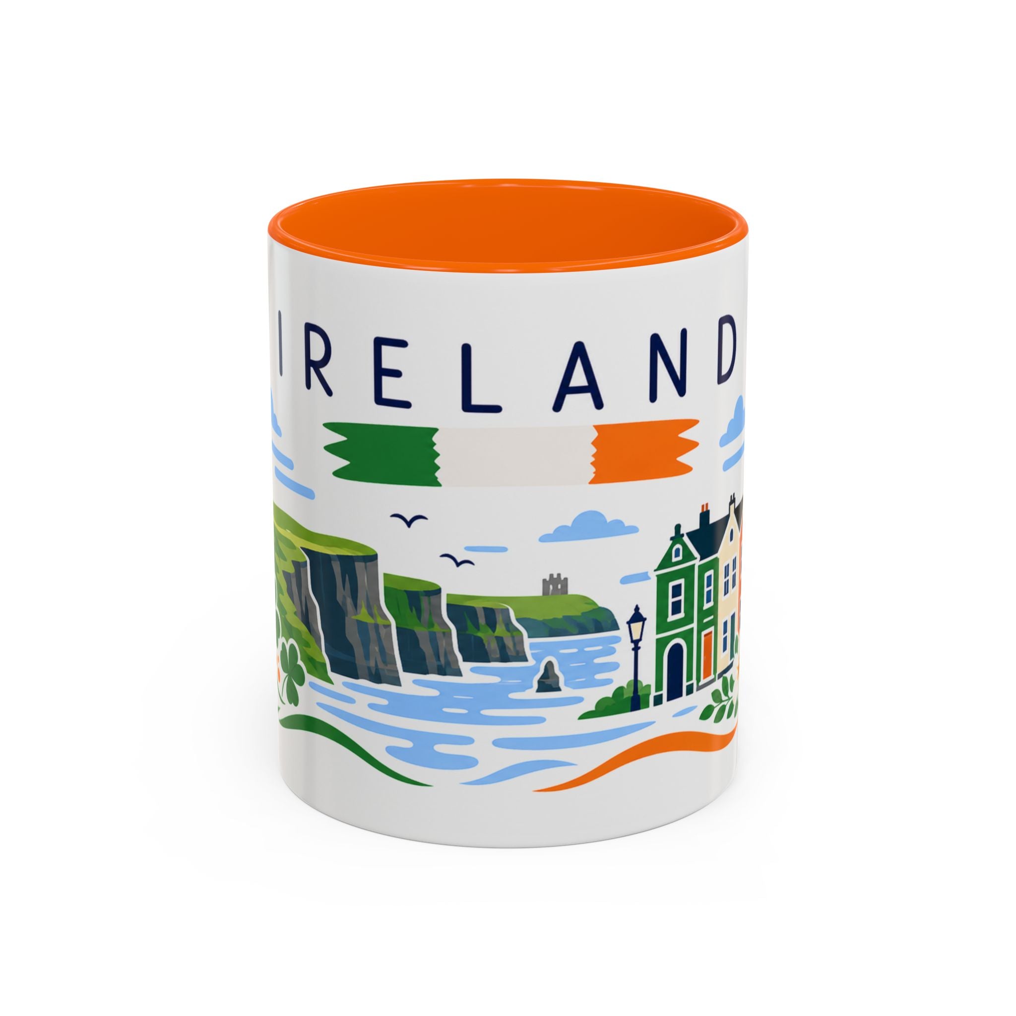 Ireland Coffee Mug | Travel Souvenir Accent Mug | Country Gift Ceramic Cup 11oz 15oz