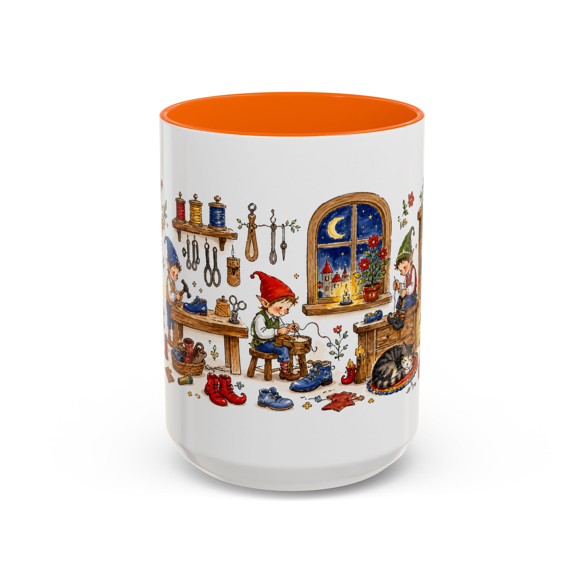 Elves and the Shoemaker Mug | Storybook Accent Coffee Mug | EveryLegend