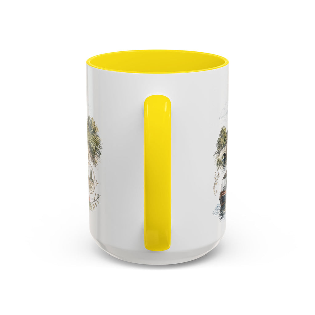 Loire Valley Mug, France Travel Souvenir, Bucket List Gift, Accent Ceramic Coffee Mug 11oz 15oz