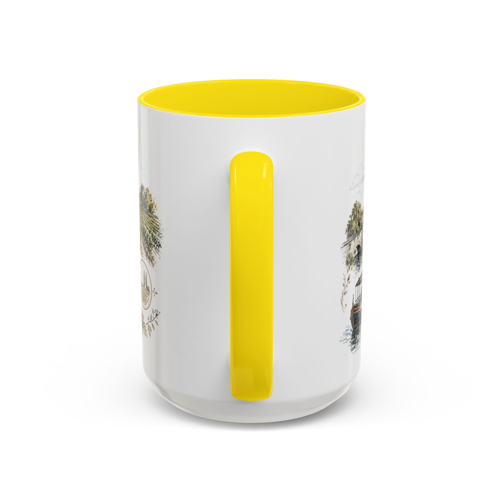 Loire Valley Mug, France Travel Souvenir, Bucket List Gift, Accent Ceramic Coffee Mug 11oz 15oz