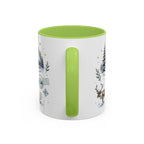 Lapland Coffee Mug | Travel Destination Souvenir Gift | Accent Color Ceramic 11oz 15oz