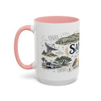 San Jose Coffee Mug | California Souvenir City Gift | Accent Color Ceramic 11oz 15oz