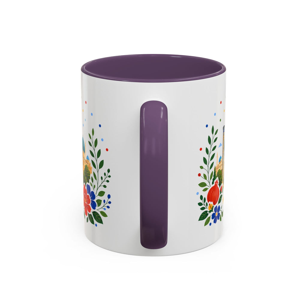 Uzbekistan Coffee Mug | Travel Souvenir Accent Mug | Place Gift Ceramic Cup 11oz 15oz