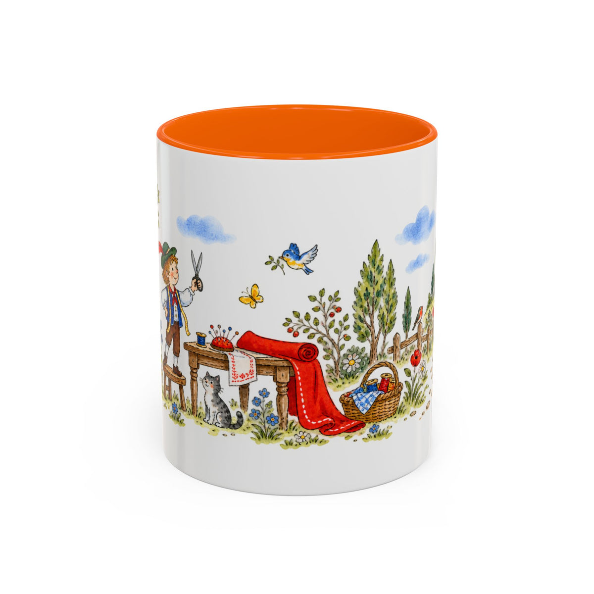 The Brave Little Tailor Mug | Storybook Fairy Tale Accent Coffee Mug | EveryLegend