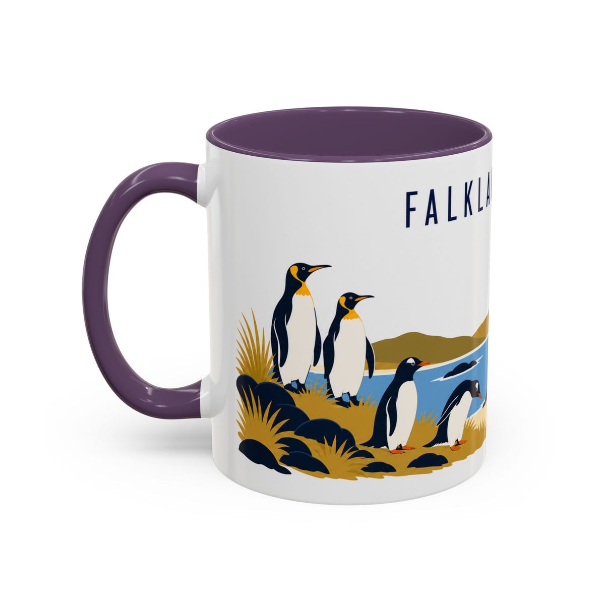 Falkland Islands Coffee Mug | Travel Souvenir Accent Mug | Country Gift Ceramic Cup 11oz 15oz