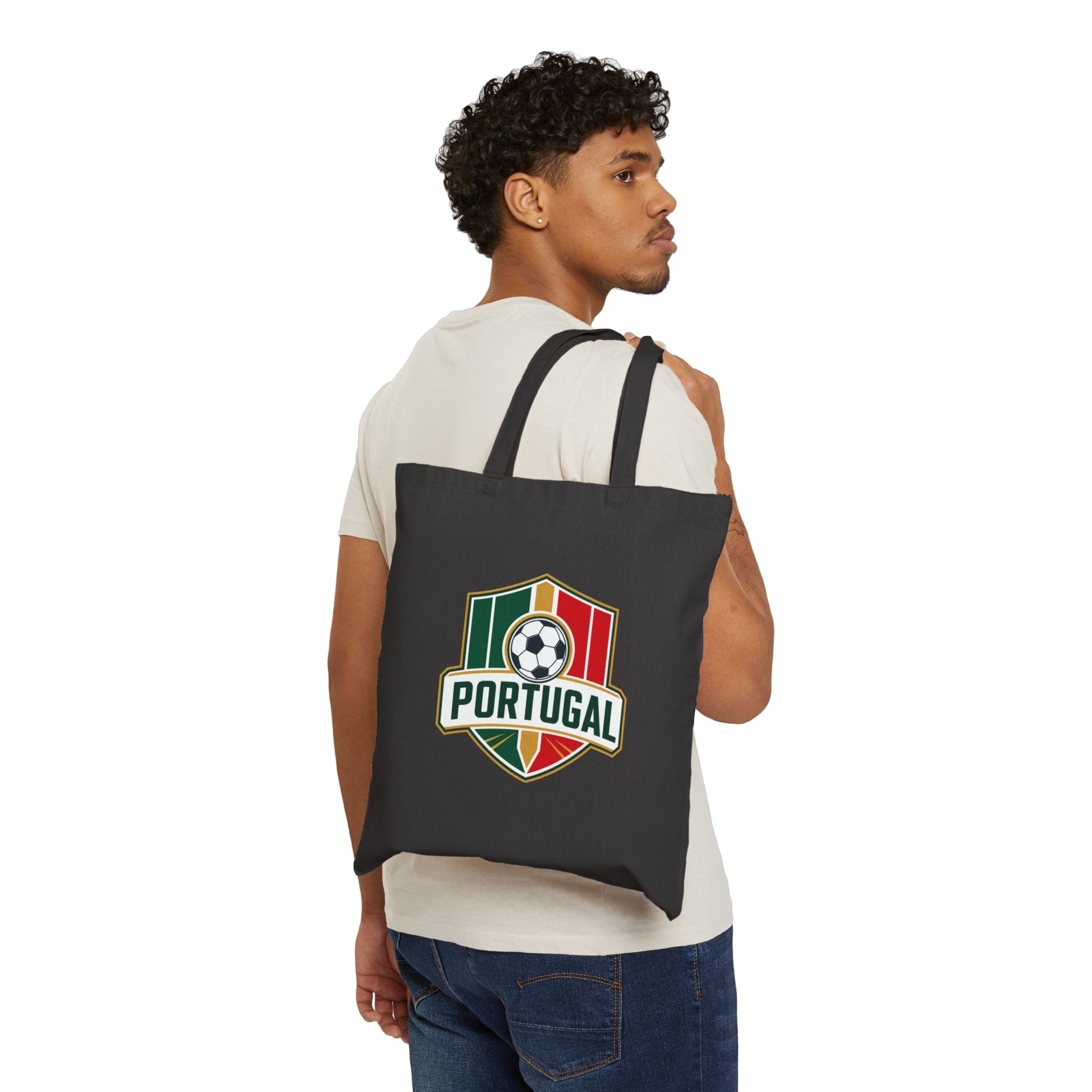 Portugal Soccer Tote Bag | PORTUGAL Football Fan Gift | Country Supporter Tote Bag