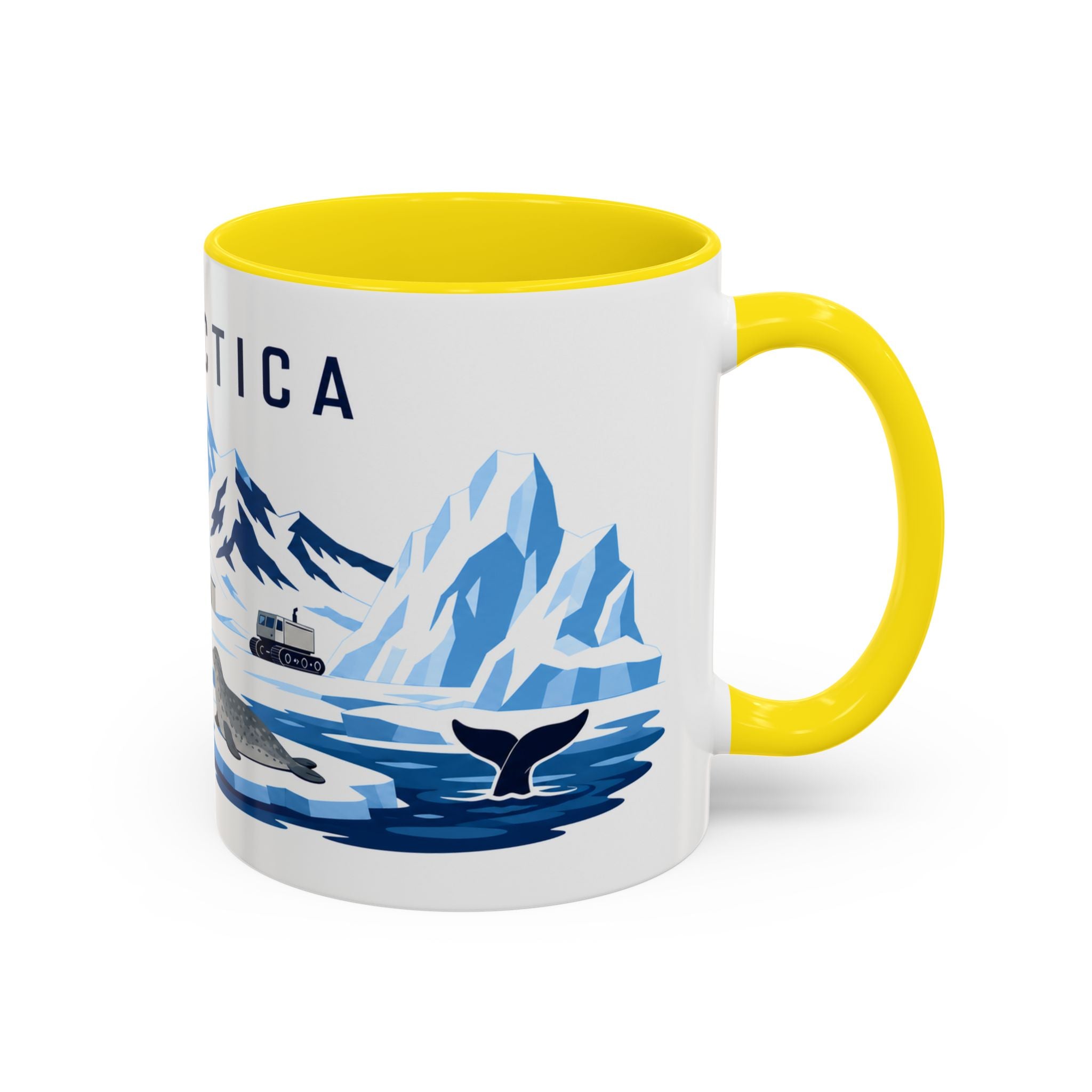 Antarctica Coffee Mug | Travel Souvenir Accent Mug | Country Gift Ceramic Cup 11oz 15oz