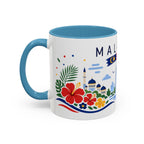 Malaysia Coffee Mug | Travel Souvenir Accent Mug | Country Gift Ceramic Cup 11oz 15oz