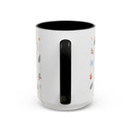 Christmas Mug | Watercolor Tree Gifts Wreath Holiday Cup | Accent Coffee Mug 11oz 15oz