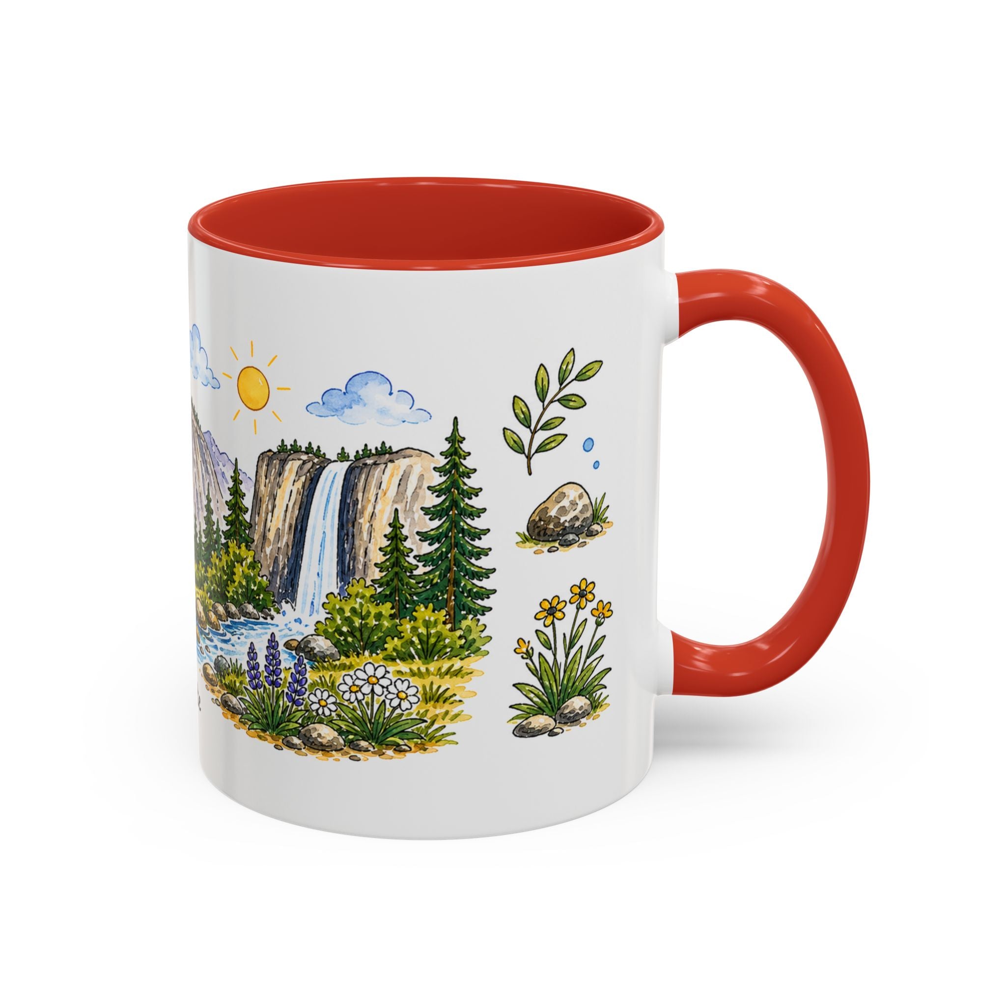 Yosemite National Park Mug | US Travel Souvenir Accent Coffee Mug | 11oz 15oz Ceramic Cup