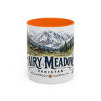 Fairy Meadows Mug, Pakistan Travel Souvenir, Bucket List Gift, Accent Ceramic Coffee Mug 11oz 15oz