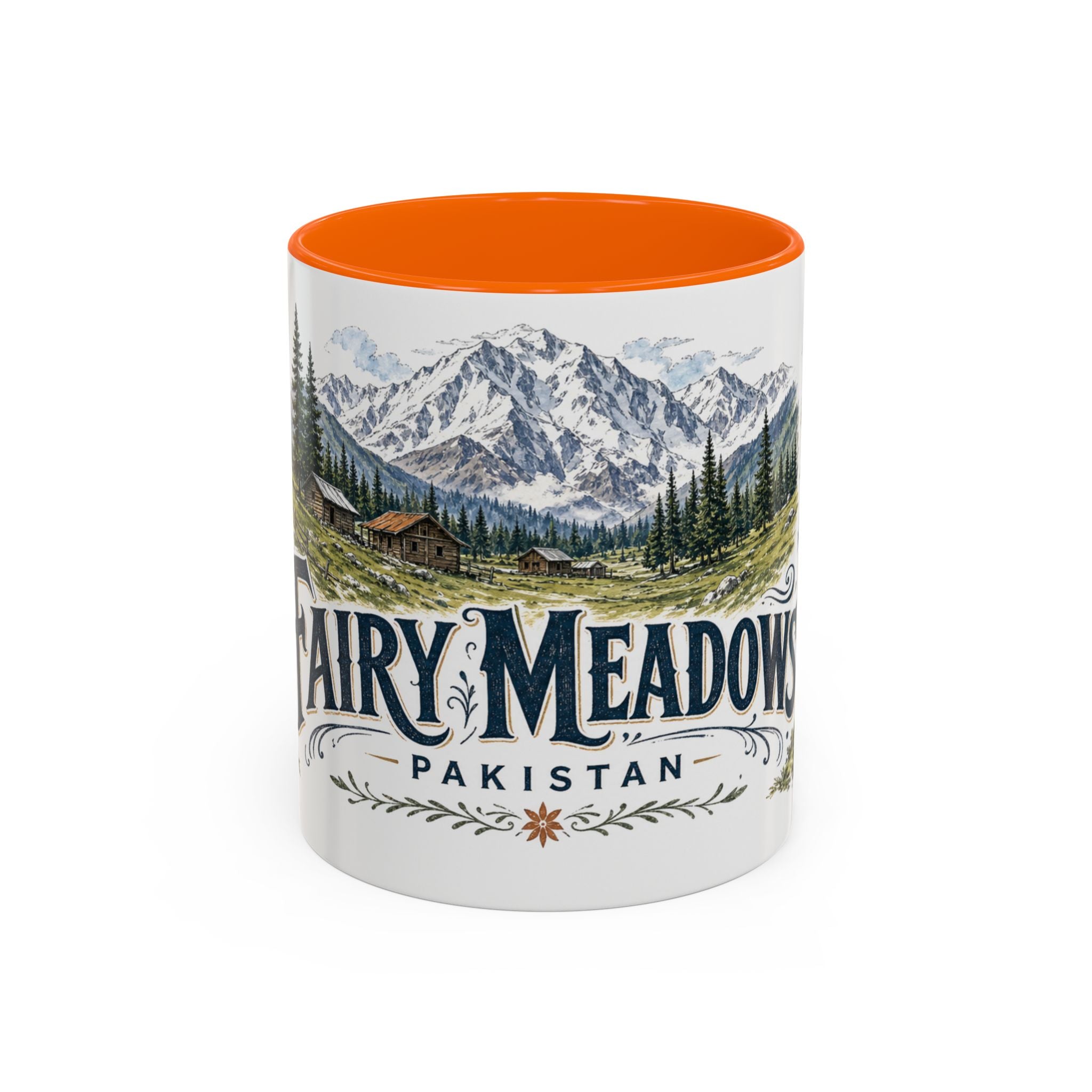Fairy Meadows Mug, Pakistan Travel Souvenir, Bucket List Gift, Accent Ceramic Coffee Mug 11oz 15oz
